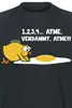 Tierisch T-Shirt Herren 1,2,3,4... Atme, verdammt, atme!!! Produktbild-Vorschau 2