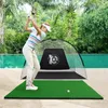 COSTWAY 150x100 cm golfslagmat, trainingsmat inclusief 3 Productafbeelding-voorbeeld 2