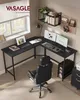 VASAGLE Schreibtisch, L-förmiger Computertisch, 140 cm, Produktbild-Vorschau 2