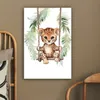 MuchoWow® - Leinwandbilder - Leopard - Tier - Kinder - Produktbild-Vorschau 5
