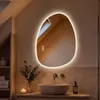 S'AFIELINA Miroir de salle de bain, Interrupteur LED Voir les images du produit 1