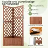 COSTWAY Jardinière, treillis, treille et trou de drainage, Voir les images du produit 5
