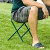 Touristischer Hocker Gartenstuhl Grün Touristischer Stuhl Produktbild-Vorschau 7