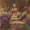 ARTland Wandbild Alu für Innen & Outdoor Weg in Monets Produktbild-Vorschau 2