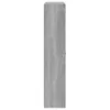 vidaXL Botník Grey Sonoma 59x17x81 cm Dřevěný materiál Náhled obrázku produktu 5