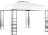 Gartenpavillon 3×3 m Weiß Produktbild-Vorschau 1