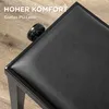 Höhenverstellbare Klavierbank aus Kunstleder und Produktbild-Vorschau 6