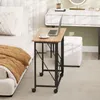 HOMCOM Schreibtisch Klappbar Kleiner 80 cm Produktbild-Vorschau 7