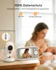 BOIFUN Babyfoon met 2 camera's, geen Wi-Fi, 4-inch 720P Productafbeelding-voorbeeld 5