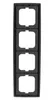 Busch-Jaeger 1724-80 Wandplatte/Schalterabdeckung Chrom Anteprima dell’immagine prodotto 6