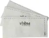 Three white, rectangular filters with dashed lines and a scissors icon on the side, suggesting they are meant to be cut. Produktbild-Vorschau