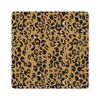 MuchoWow® Mauspad Mousepad Pantherdruck - Gelb - Gold 20x20 Produktbild-Vorschau 1