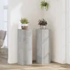 vidaXL Stojan na rastliny 2 ks Betón sivý 25x25x80 cm Náhľad obrázku produktu 2