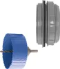 Anschraub-Muffe DN 110, KS-grau, inkl. Kreisschneider Ø 121 Produktbild-Vorschau 1