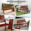Outsunny 2-Sitzer Gartenbank, wetterfest Sitzbank, Produktbild-Vorschau 6