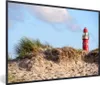 MuchoWow® MuchoWow® Gerahmtes Poster Strand - Leuchtturm - Produktbild-Vorschau 1