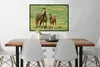 MuchoWow® Gerahmtes Poster Pferde - Gras - Braun 90x60 cm - Produktbild-Vorschau 2