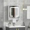 CLIPOP 1 Tür Badezimmer Spiegelschrank mit LED, mit Produktbild-Vorschau 2