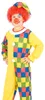 Witziges Clown-Kinderkostüm kariert gelb-bunt - 134/140 Produktbild-Vorschau 4