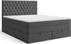 MR GROUP Boxspringbett mit Bettkasten LYON 180x200 cm, H3, Produktbild-Vorschau 1