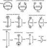 140PCS Edelstahl Piercing Kit 14G 16G 20G Piercing Nadeln Produktbild-Vorschau 3