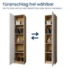 Regal mit 5 Ebenen Aktenschrank mit 4 Einlegeböden und 1 Produktbild-Vorschau 4