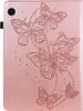 Für Samsung Galaxy Tab A9 Schmetterling Muster 2 Kunstleder Produktbild-Vorschau 9