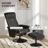Fotel relaksacyjny HOMCOM z podnóżkiem – obrotowy fotel Podgląd zdjęcia produktu 6