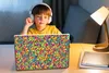 MuchoWow® Laptop Aufkleber Sticker Cover Muster - Farben - Produktbild-Vorschau 3