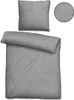 Doppelpack Sleezzz® Musselin Bettwäsche grau 135 x 200 cm + Produktbild-Vorschau 6