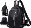 Damenrucksack - Schwarz - Stilvoll und Praktisch - Schule - Produktbild-Vorschau 1