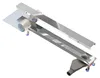 NORDONA Hochglanz Edelstahl Duschrinne 120cm Ablauf Produktbild-Vorschau 1