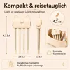 Kabelloser Volumen‑Haarstyler, Heiß‑Volumenklammer für mehr Produktbild-Vorschau 6