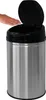 A hand is shown reaching towards an open sensor trash can. Produktbild-Vorschau