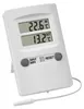 TFA - Digitales Innen-Außen-Thermometer 30.1009 - weiß Anteprima dell’immagine prodotto 2