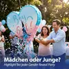 Pinata Boy&Girls 40x35x7,5 Papier rosa hellblau zum Produktbild-Vorschau 4