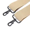 Hosenträger 5 cm Extra Breit 4 Haken Herren Beige Produktbild-Vorschau 4