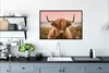 MuchoWow® Gerahmtes Poster Kuh - Schottischer Highlander - Produktbild-Vorschau 3