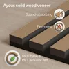 Akustické panely AREBOS dub 120x60 - sada 4 žaluziových Náhled obrázku produktu 7