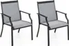 Two outdoor chairs are shown against a white background. Produktbild-Vorschau