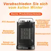 Fine Life Pro Heizlüfter 1500W Elektrische Heizung mit Produktbild-Vorschau 4