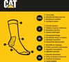 Caterpillar CAT 8 paia di calze da lavoro per uomo - Tacchi Anteprima dell’immagine prodotto 6