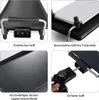 A collage of four close-up images showcasing different features of an electric grill. Voir les images du produit
