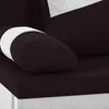 Ecksofa Polo mit Schlaffunktion - Kastanienbraun/Weiß Produktbild-Vorschau 5