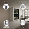 Extralink-szafa wisz 19" 18U 600mm d szklane szara Podgląd zdjęcia produktu 4