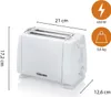 Tristar BR-1009 Toaster - 2 Scheibe(n) - Weiß - Drehregler Anteprima dell’immagine prodotto 7