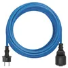 Počasí odolný prodlužovací kabel 20 m / 1 zásuvka / modrý / PVC / 230 V / 1,5 mm2 Náhled obrázku produktu