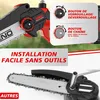 TEENO Tronçonneuse électrique, Tronçonneuse électrique 2 en Voir les images du produit 9