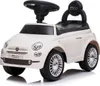 A white Fiat 500 ride-on toy car for children. Produktbild-Vorschau