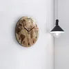 Wallfluent Wanduhr – Stilles Quarzuhrwerk - Uhr Dekoration Produktbild-Vorschau 3